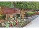 Exterior view of Park Central building sign surrounded by lush landscaping at 1101 Juniper Ne St # 1012, Atlanta, GA 30309
