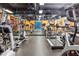 Well-equipped fitness center with treadmills, ellipticals, and TV screens for entertainment at 1101 Juniper Ne St # 1012, Atlanta, GA 30309