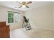 Spare bedroom with neutral carpet and inversion table at 2819 Saddlebrook Nw Way, Marietta, GA 30064