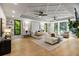 Spacious main bedroom featuring large windows, tray ceiling, and decor that makes the perfect sanctuary at 1430 N Harris Rdg, Atlanta, GA 30327