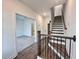 Inviting entryway with modern staircase and hallway, leading to a bright, open living space at 532 Healy Dr # 61, Cumming, GA 30040