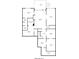 Basement floor plan showcasing the layout, dimensions, and square footage of the space below at 730 Jackson Miller Cir, Powder Springs, GA 30127