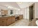 Spacious bathroom with double vanity, granite countertops, and large glass shower at 4845 Willow St, Acworth, GA 30101