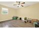 Bedroom featuring one window and a ceiling fan at 4845 Willow St, Acworth, GA 30101