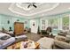 Bright and airy living room with hardwood floors and soft, natural light at 4845 Willow St, Acworth, GA 30101