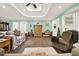 Comfortable living room featuring hardwood floors and neutral décor at 4845 Willow St, Acworth, GA 30101