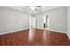 Spacious main bedroom featuring hardwood floors and ensuite bathroom at 2366 Proctor Creek Enclave, Acworth, GA 30101