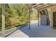 Covered patio with stairs at 2436 Green Hollow Ct, Conyers, GA 30012