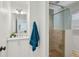 Modern bathroom featuring a tiled shower and bright lighting at 1168 Mclynn Ne Ave, Atlanta, GA 30306