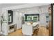 Bright kitchen with stainless steel appliances, a large island, and bar stool seating at 1168 Mclynn Ne Ave, Atlanta, GA 30306