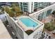Rooftop pool area with lounge chairs offering a relaxing urban oasis at 3324 Peachtree Ne Rd # 1813, Atlanta, GA 30305
