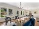 Bright and inviting living room with hardwood floors, stylish seating, and ample natural light at 851 Courtenay Ne Dr, Atlanta, GA 30306