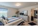 Inviting bedroom featuring a bed, dresser with mirror, and a serene atmosphere at 446 Vandenburg Dr, Villa Rica, GA 30180