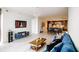 Living room featuring an open concept leading to the kitchen with hardwood floors at 270 17Th Nw St # 3804, Atlanta, GA 30363
