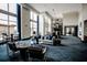 Open lobby with abundant natural light, modern furnishings and stylish decor at 270 17Th Nw St # 3804, Atlanta, GA 30363
