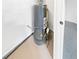Water heater in good working condition in the utility closet at 2734 Amber Springs Way, Buford, GA 30519