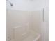 Bright bathroom shower-tub combo featuring white walls and an adjustable shower head at 365 Hunt Creek Dr, Acworth, GA 30101