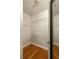 Organized walk-in closet with shelving and hardwood floors at 44 Peachtree Ne Pl # 1824, Atlanta, GA 30309