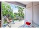 This deck features outdoor seating, views of the pool and yard, and a peaceful ambiance at 120 Vanira Se Ave, Atlanta, GA 30315