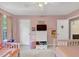 This bedroom is ready for move-in featuring two twin beds and closet space at 1625 Clark Lake Nw Dr, Acworth, GA 30102