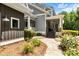 Charming front porch and landscaping details at 390 Hembree Rd, Roswell, GA 30075