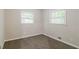 Bedroom featuring neutral walls, carpeted floors, and two windows offering plenty of natural light at 1715 Lee St, Decatur, GA 30035