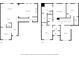 Detailed floor plan showcasing the layouts of both levels of the home at 178 Crestbrook Way, Dallas, GA 30157