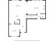 Detailed floor plan showcasing the layout of the lower level of the home at 178 Crestbrook Way, Dallas, GA 30157