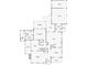 Detailed floor plan showcasing the layout of the home, including the primary suite and living spaces at 2610 Ginger Dr, Buford, GA 30519