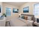 Comfortable bedroom featuring neutral tones, natural light, and stylish decor at 1760 Spring Ave, Atlanta, GA 30344
