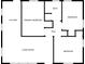 Layout of a home featuring bedrooms, bathrooms, kitchen, and living room at 1760 Spring Ave, Atlanta, GA 30344