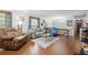 Bright and airy living room showcasing hardwood floors and ample seating at 2501 Northbrook Rd, Snellville, GA 30039