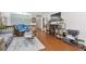 Comfortable living area featuring an open layout and hardwood floors at 2501 Northbrook Rd, Snellville, GA 30039