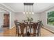 Bright dining room with natural light and neutral decor at 2145 Kensington Sw Ct, Marietta, GA 30064