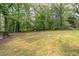 Expansive backyard with mature trees at 4510 Virginia Nw Ave, Kennesaw, GA 30144