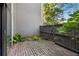 Private brick patio with a gate and landscaping at 26 Ivy Ne Pkwy, Atlanta, GA 30342