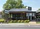 Exterior view of DAS BBQ, featuring a rustic design with covered patio and signage at 380 Grant Se Cir # 110, Atlanta, GA 30315