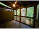 Relaxing screened-in porch with wooded views at 380 Grant Se Cir # 110, Atlanta, GA 30315
