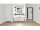 Bathroom featuring a soaking tub, stand up shower and tile floors at 4945 Racquet Ct, Duluth, GA 30096