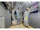 Basement utility corner with furnace, and water heater at 1377 Hill Sw Dr, Conyers, GA 30094