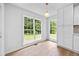 Bright dining area features natural light, ample space, and modern fixtures, perfect for intimate gatherings at 6402 Grafton Ct, Austell, GA 30168