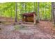 A relaxation cabin with bench seating at 1526 Oakleaf Dr, Auburn, GA 30011