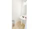 Clean powder room with modern vanity and fixtures at 3130 Haynes Park Dr, Lithonia, GA 30038