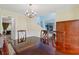 Formal dining room featuring a chandelier and elegant furnishings at 570 White Stag Ct, Suwanee, GA 30024