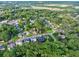 Areal shot showing the surrounding area, highlighting the neighborhood and community at 401 Pirkle Ave, Buford, GA 30518