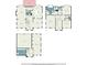 Detailed floor plan showcasing the layout of the home's three floors at 29 Greenland Trce, Atlanta, GA 30342