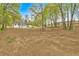 Spacious backyard with level ground surrounded by mature trees, ideal for outdoor activities and landscaping at 484 Lorene Sw Dr, Marietta, GA 30060