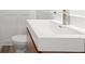 Modern bathroom with a stylish sink and toilet at 859 N Bay Overlook, Villa Rica, GA 30180