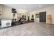 Bright home gym featuring ample space, mirrors, storage, and modern exercise equipment at 3317 Embry Hills Dr, Atlanta, GA 30341