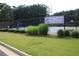 Community tennis courts with congratulations sign at 5230 Centennial Hill Nw Dr, Acworth, GA 30102